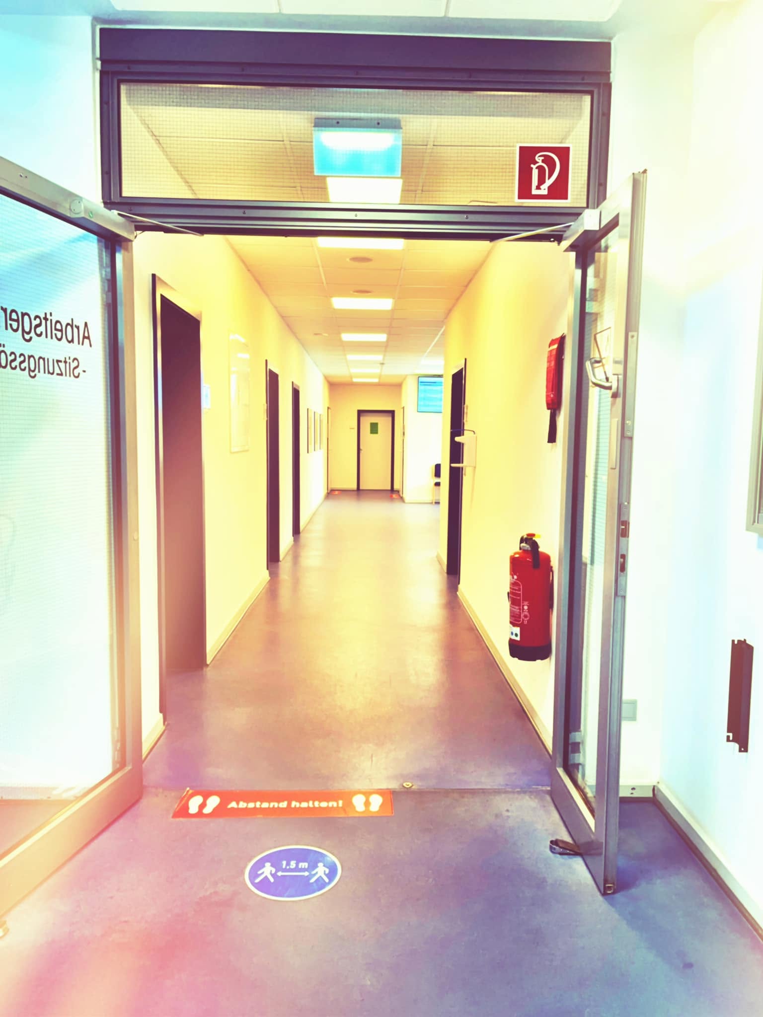 Flur im Arbeitsgericht Herford