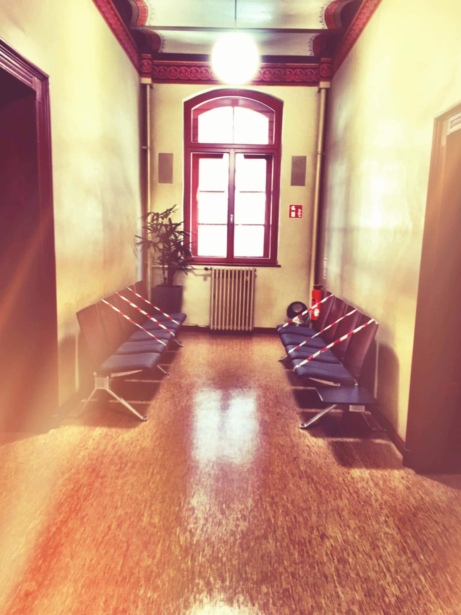 Flur im Landgericht Osnabrück